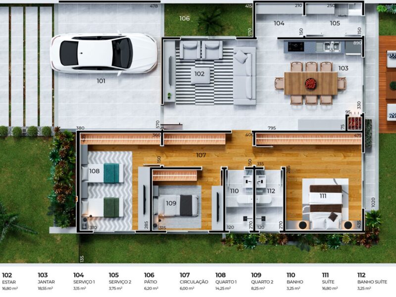 Casa Montpellier | Projeto Pronto PR