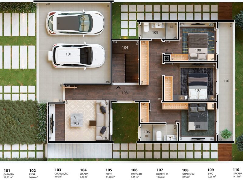 Casa Atlanta | Projeto Pronto PR