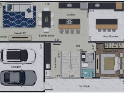 Casa 221 | Planta Pronta