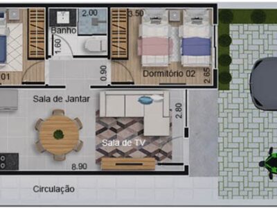 Casa 241 | Planta Pronta