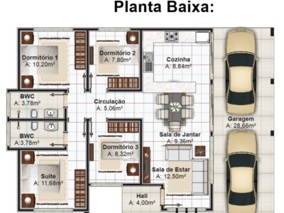 Casa Porto Velho | Plantas de Casas