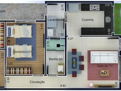 Casa 65 | Planta Pronta