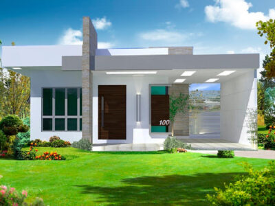 Casa 100 - Plantas de Casas