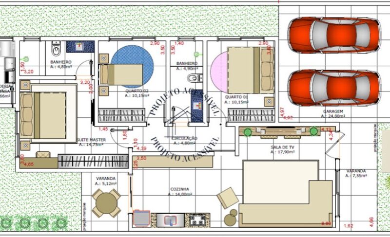 Casa 125 | Projeto Acessível