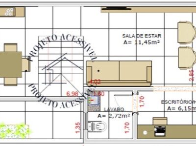 Sobrado 120 | Projeto Acessível