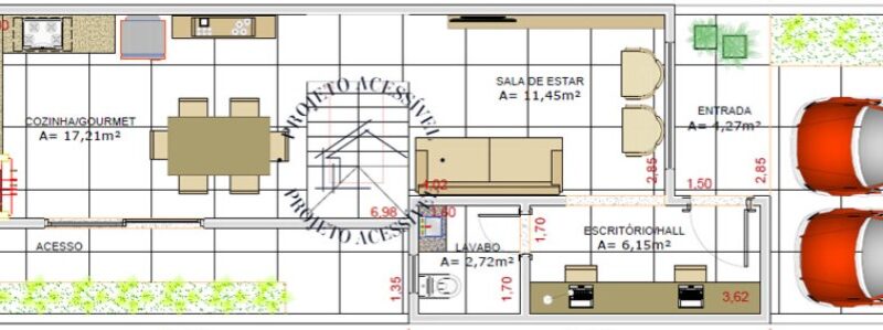 Sobrado 120 | Projeto Acessível