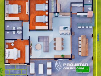 Casa de Campo P474 | Projetar Online