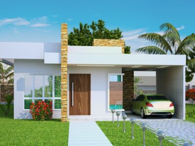 Casa 100 - Plantas de Casas