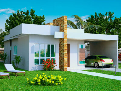 Casa 100 - Plantas de Casas